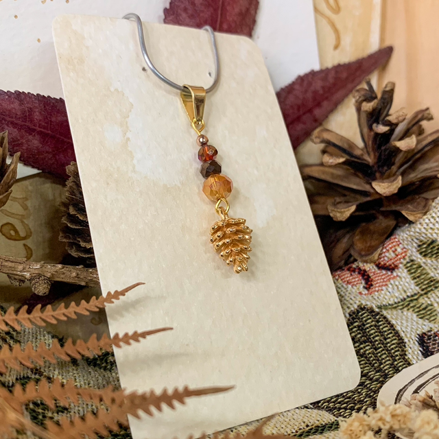 Collier - Fruit de l'Hiver rose gold