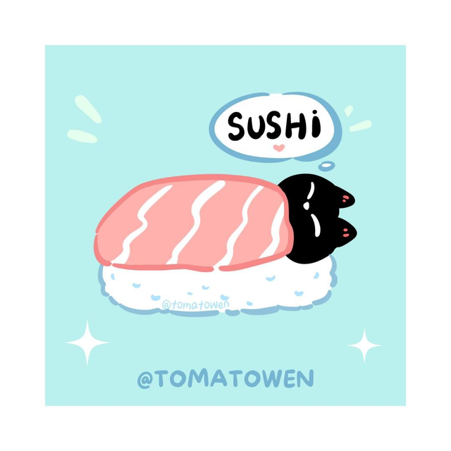 Sticker: Sushi dream Kola