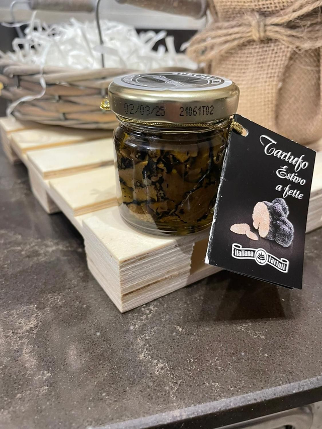 Tartufo a fette in olio