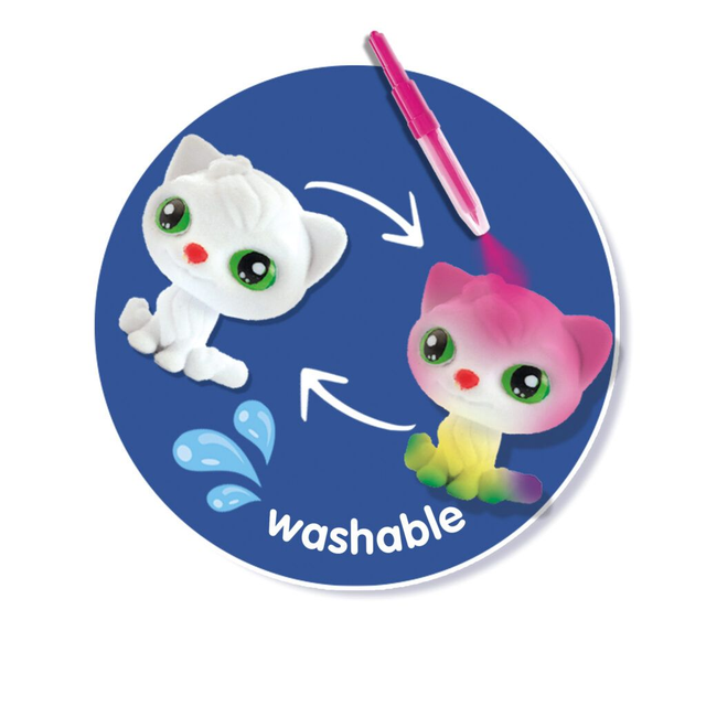 SES Creative Blow airbrush pennen Katjes surprise 3x