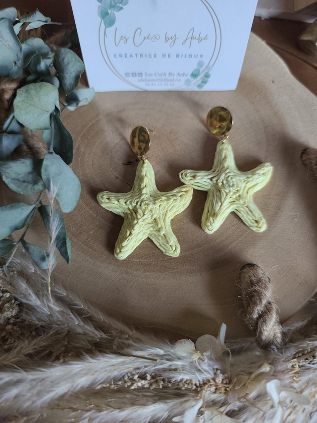 BO "PAMPA" ETOILE DE MER JAUNE 0001162