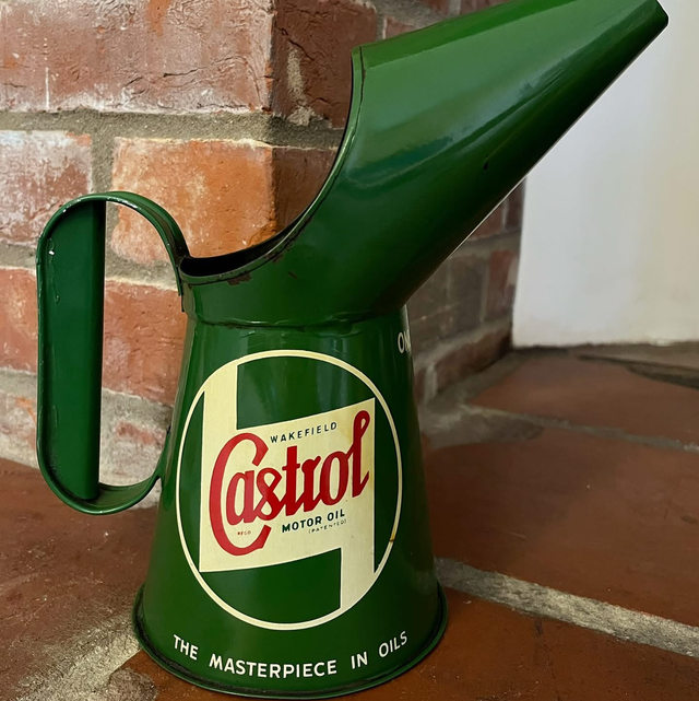 1953 Castrol Motor Oil Quart Size Oil Pourer