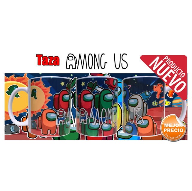 TAZA 325 ml AMONG US