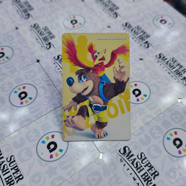 Tarjeta Amiibo Banjo y Kazooie / Smash Bros