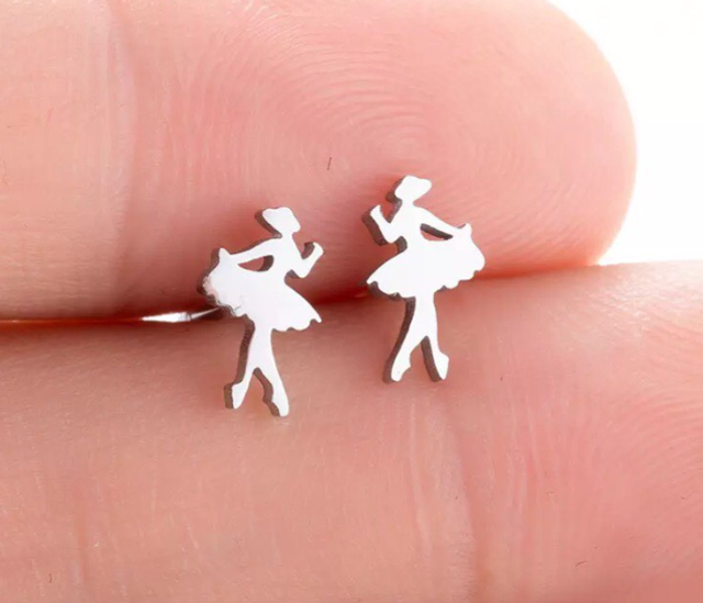 Dancer Stud Earrings