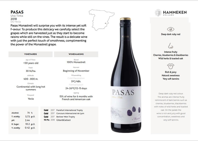 Pasas Uva Tinta - Monastrell - Spain