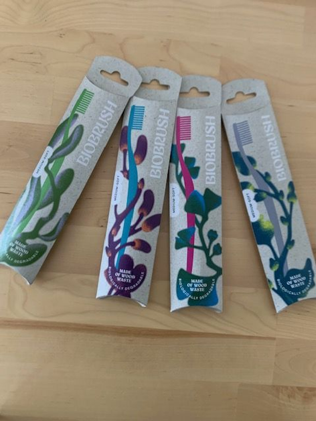 Brosse à dents biodégradable