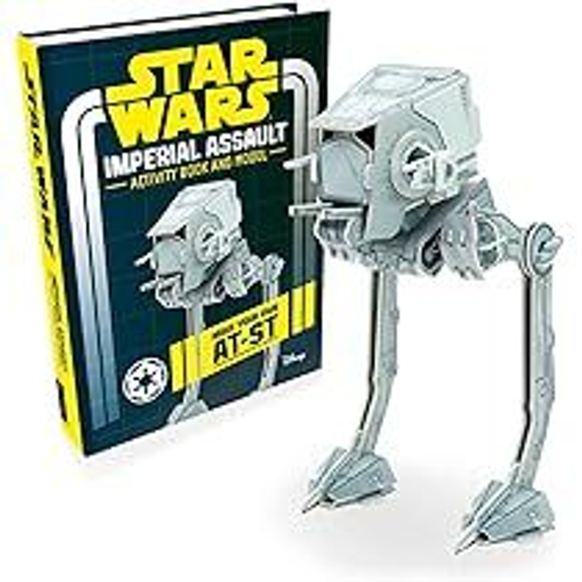 Star Wars Imperial Assault Book and Model: Make Your Own AT-ST
