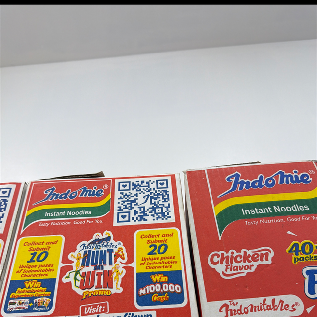 Indomie chicken flavour Box