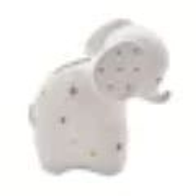 Bambino White Elephant Money Box – Baby Keepsake