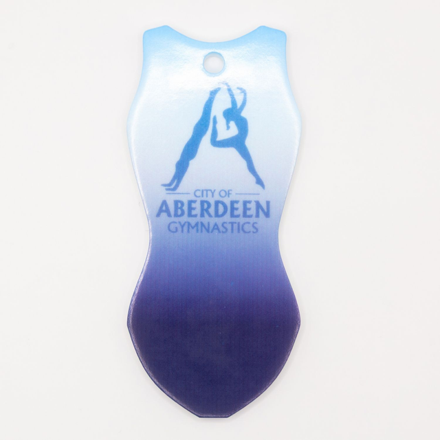 Gymnastics Club Keyring -  City of Aberdeen GC