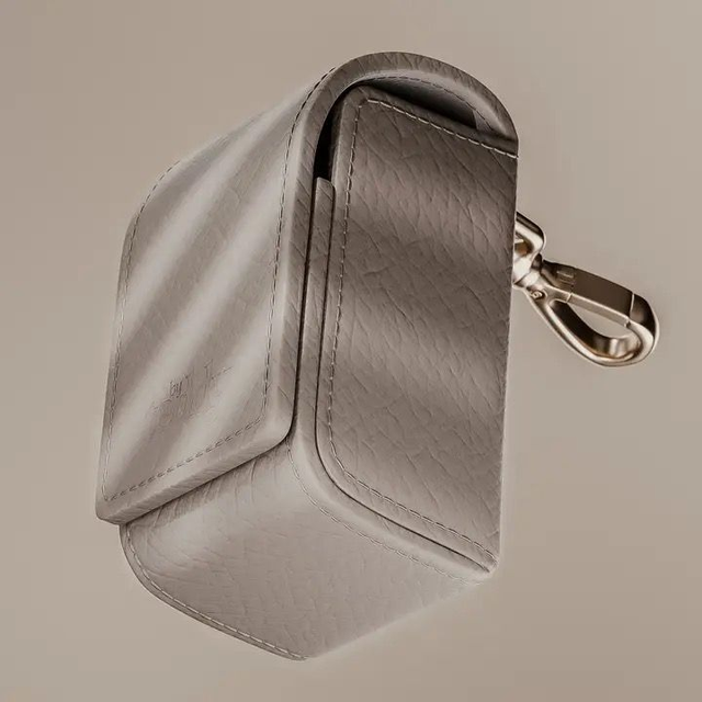 By Teddy Studio Poop Bag Holder - Marshmallow
