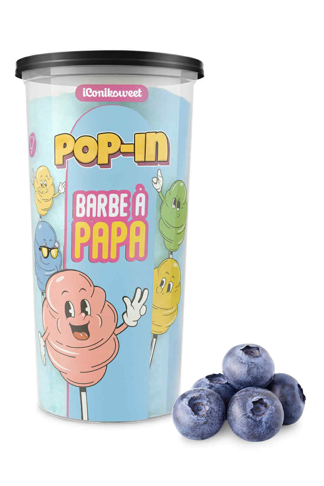 Barbe à Papa Myrtille 60g