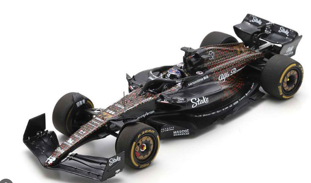 Alfa Romeo Stake C43 Sauber GP Las Vegas 2023 Spark 1:43 Formel 1