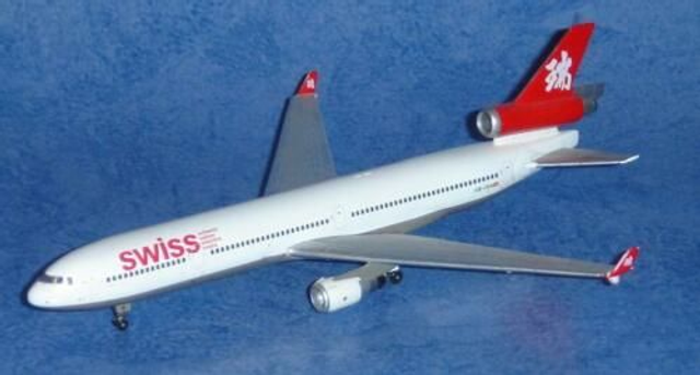 Swiss Asia Air Lines MD-11 (HB-IWN), 1:400 Tucano