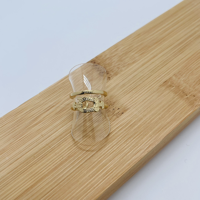 Bague inspi Fred martelée réglable 