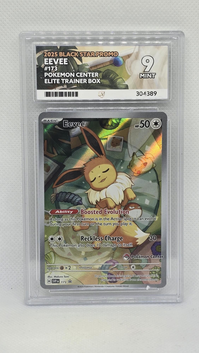 EEVEE, #173 POKEMON CENTER STAMP [ACE 9]