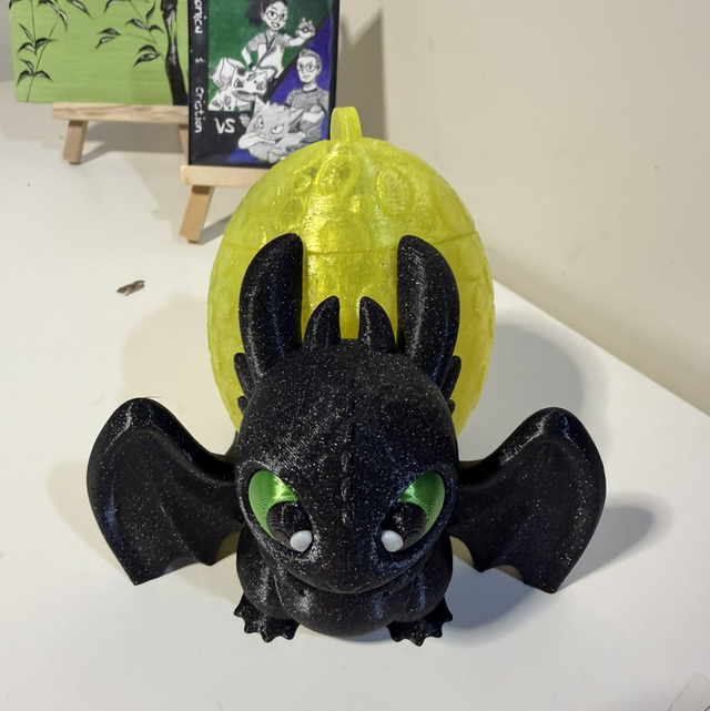 Fanart pla effetto multicolor o glitter