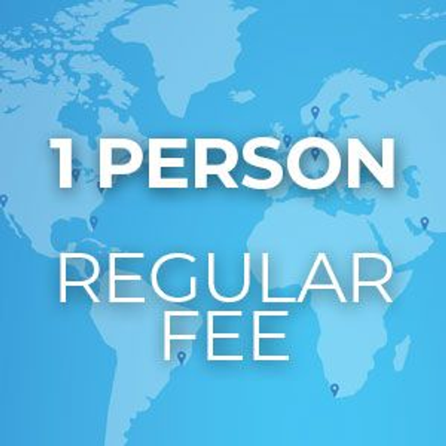 1 Person - Regular Fee