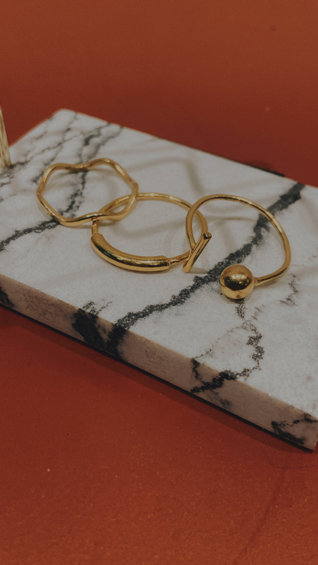 Trio Rings