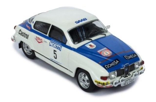 Saab 96 V4 Rally #5 (1976) IXO Models 1:43