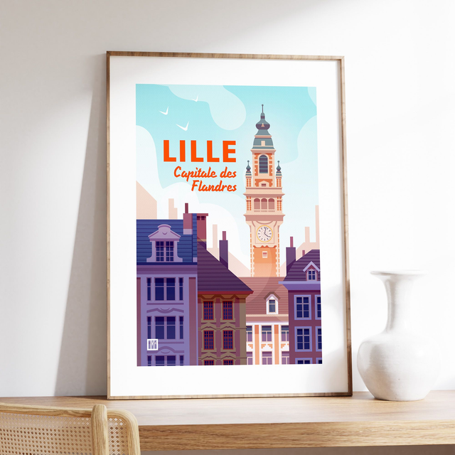 Lille capitale des Flandres (A4, A3 ou A2)