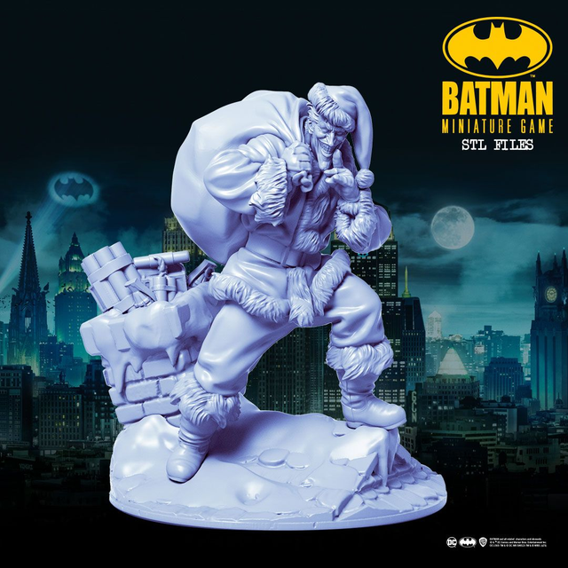 Joker (Christmas) - 40mm (Knight Models)