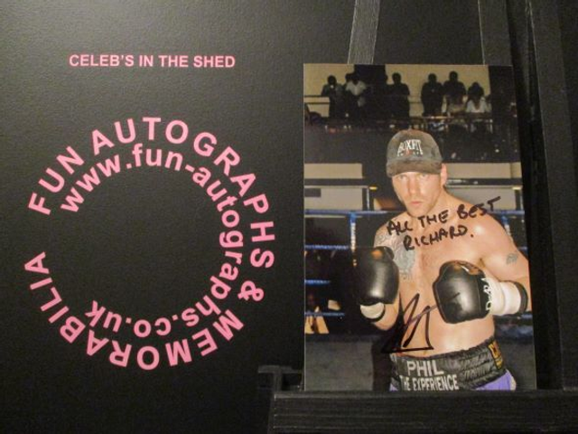 Phil Gill Authentic Autographed 6x4 Photograph (B)(Personalised To Richard)