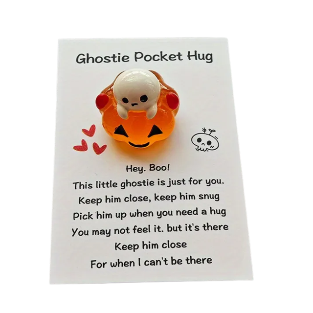 Ghostie Pocket Hug – A Little Hug to Keep Close