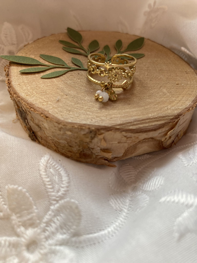 Bague Pampilles Dorées 