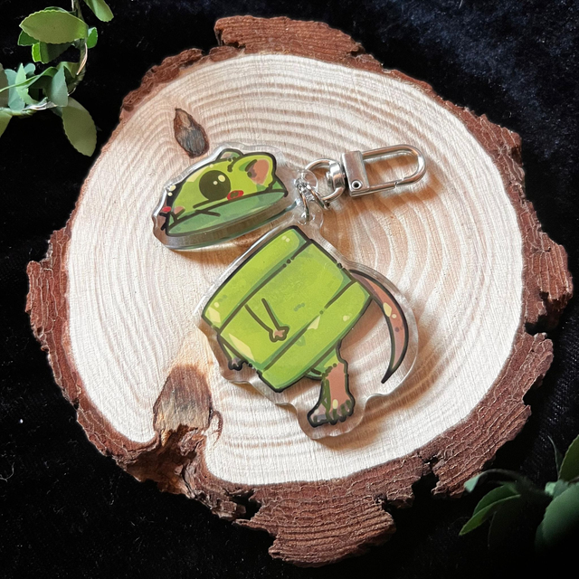 Llavero REPO Rats // lima - acrílico de dos piezas 