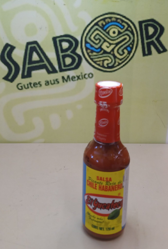 Salsa Habenero rojo El Yucateco 120 ml