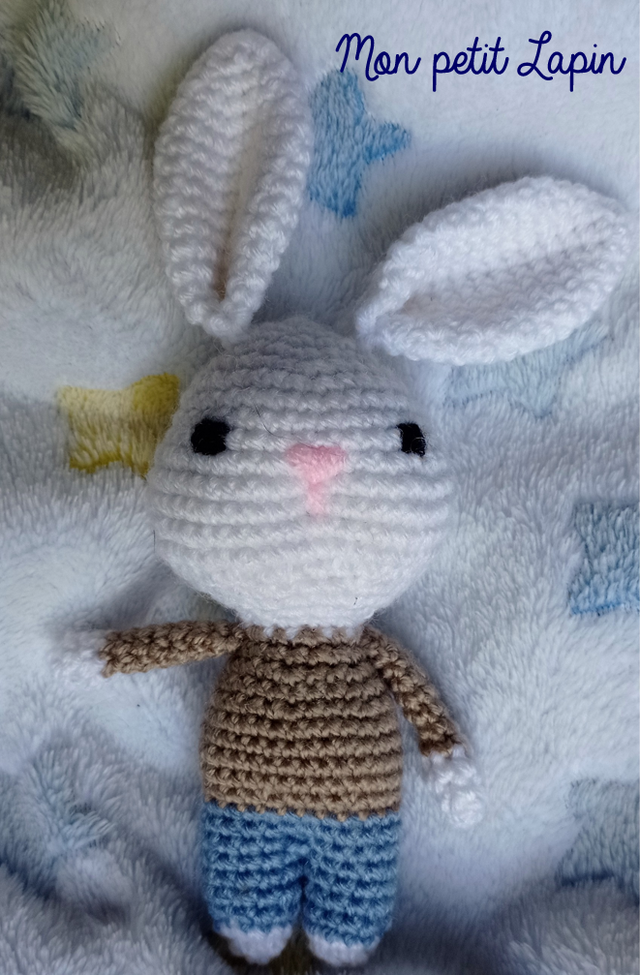 Patron Mon petit lapin 