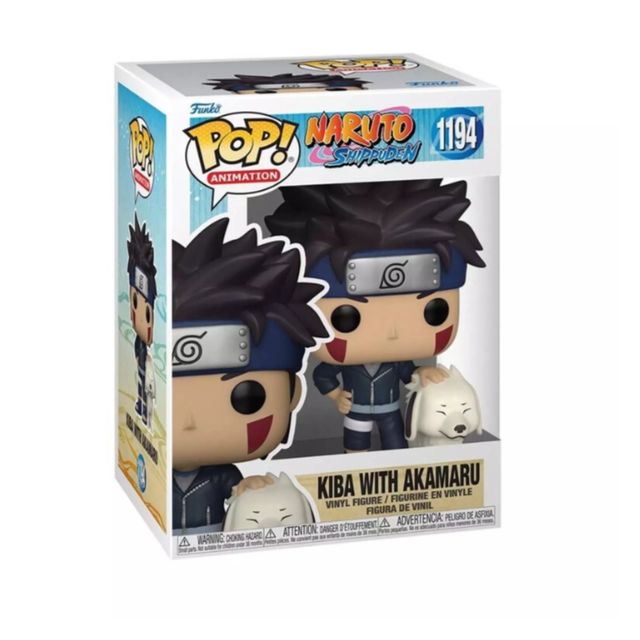 Funko POP! Naruto - Kiba w/Akamaru