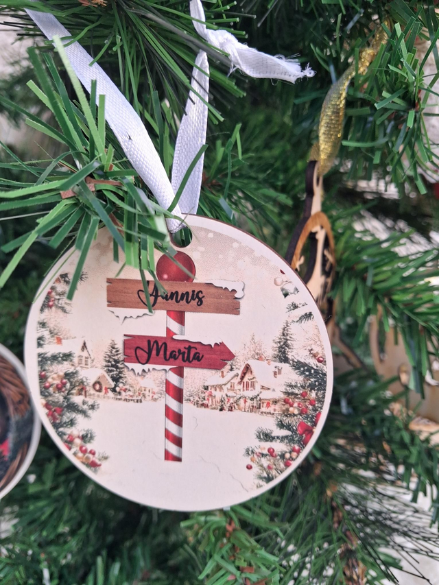 🎄 Boules de Noël personnalisées – Sublimation ✨