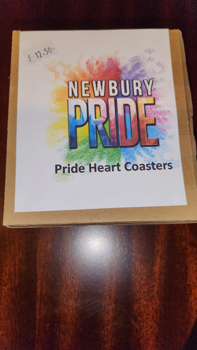 Pride Heart Coaster Diamond Art Set of 6