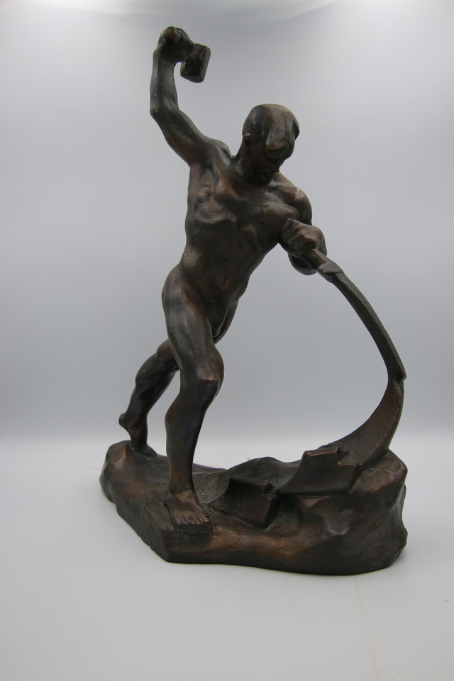 Statue Russe en régule