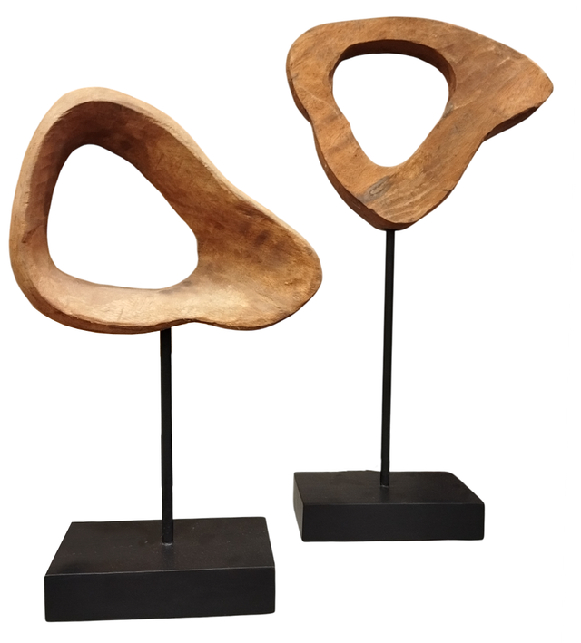 FIGURA MANGO HIERRO TRONCO NATURAL