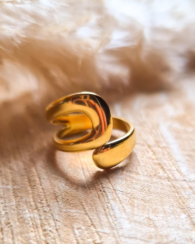 Bague "Donna" - Modèle doré