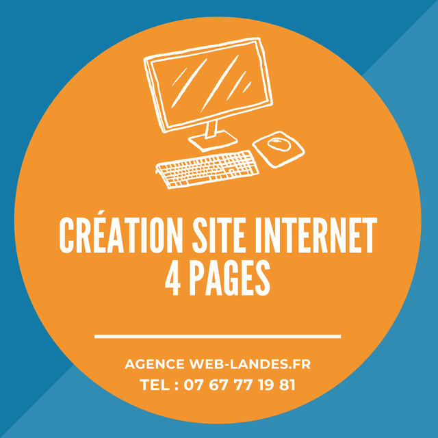 Création site internet Dax - 4 pages