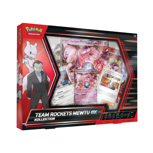 Vorverkauf: Pokémon: Team Rockets Mewtu-ex Kollektion (deutsch)