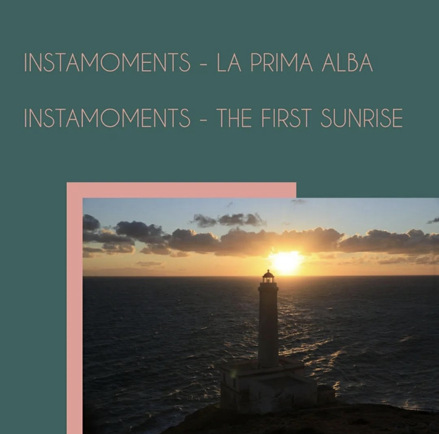 Instamoments - the first sunrise in Italy