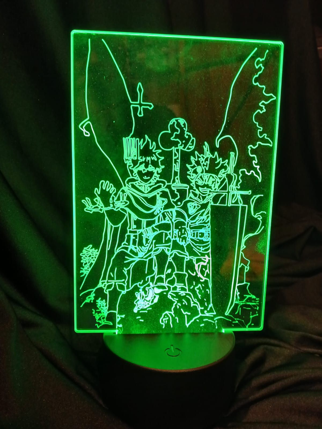 Black Clover with Yuno and Asta