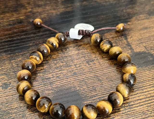 Bracelet d’Oeil de Tigre réglable 