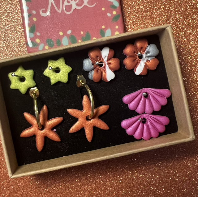 Coffret boucles d’oreilles Édition Noël 