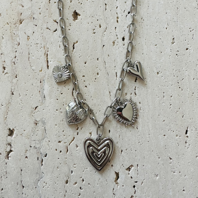 Ketting hartjes 