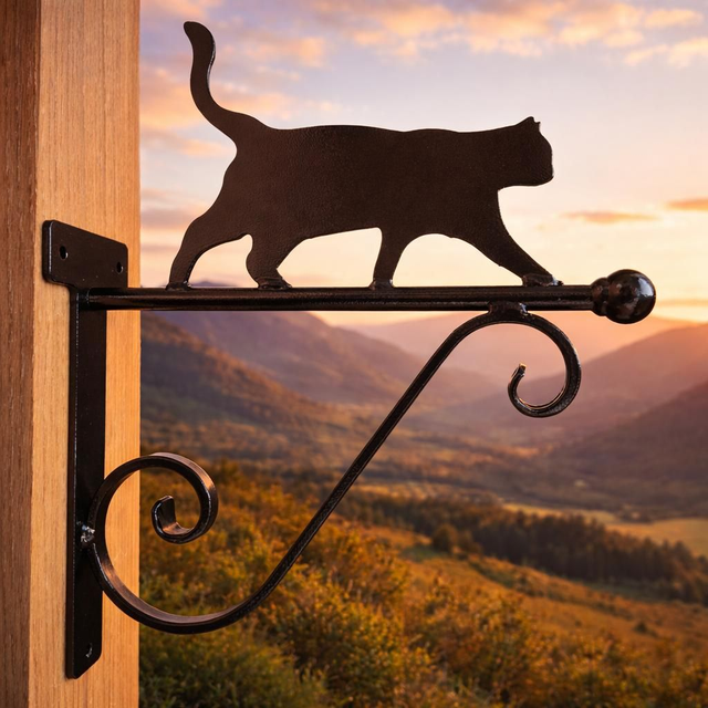 Cat Hanging Basket Bracket