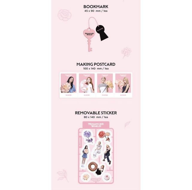 🎀 BLACKPINK THE GAME - La Collection de Photocartes du Jeu BLACKPINKs MINIATURE WORLD 🎀