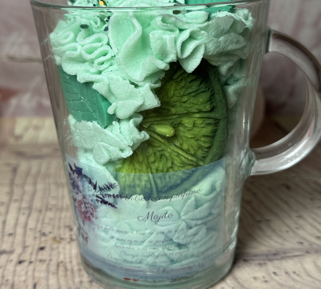 Bougie exquise mojito