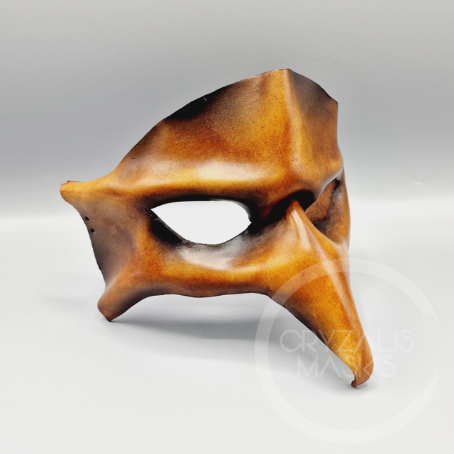 Leather Bird Mask